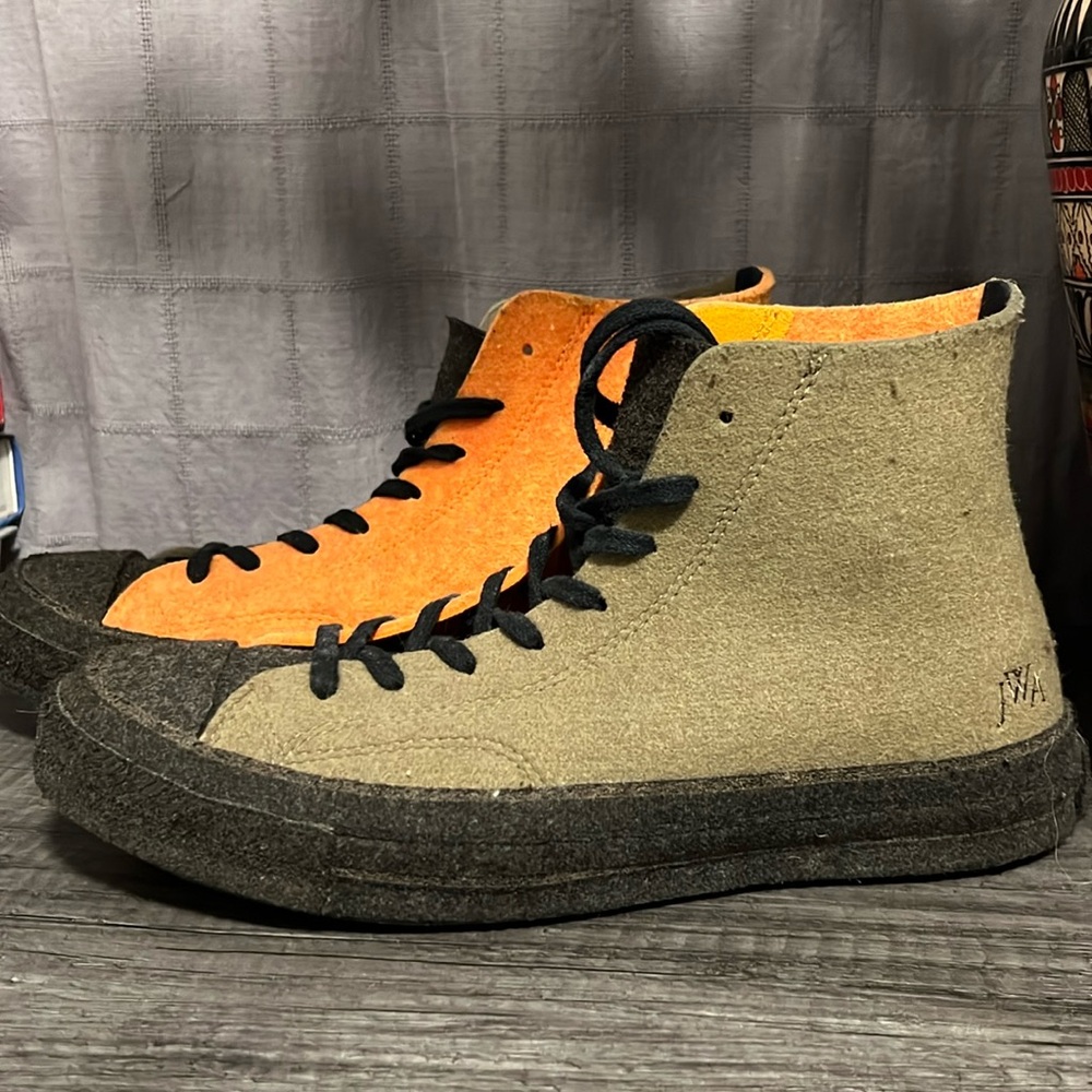 Men’s converse JW ANDERSON CHUCK TAYLOR all star felt sneakers - Picture 1 of 6